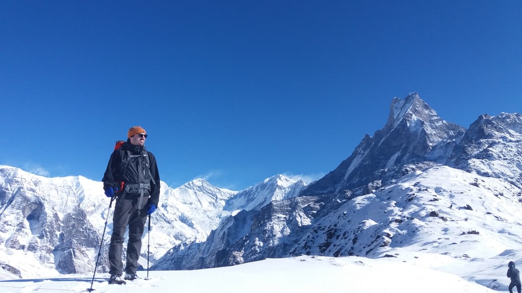 view from High camp mardi Himal
